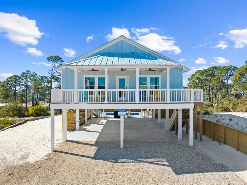 coastal home designed and decorated by Shore House Furniture in Panama City Beach Florida